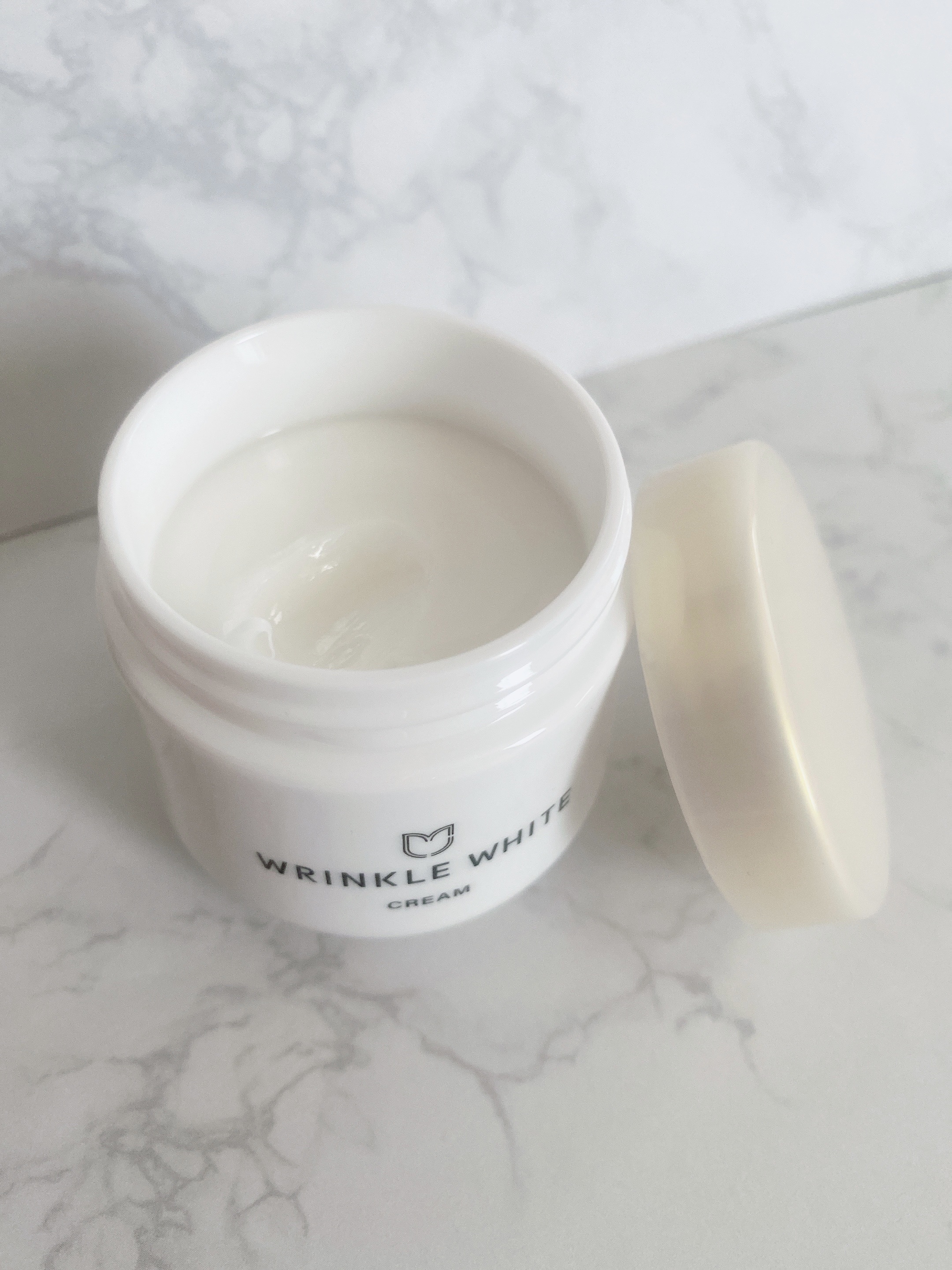 薬用リンクルホワイトクリーム/明色/フェイスクリームを使ったクチコミ（2枚目）