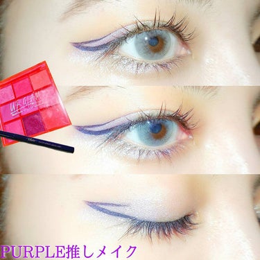 UR GLAM　BLOOMING EYE COLOR PALETTE/U R GLAM/アイシャドウパレットを使ったクチコミ（1枚目）