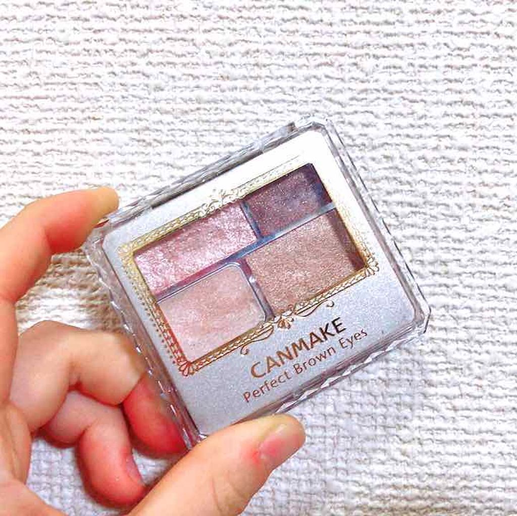 パーフェクトブラウンアイズ/キャンメイク/ジェル・クリームアイシャドウを使ったクチコミ（1枚目）