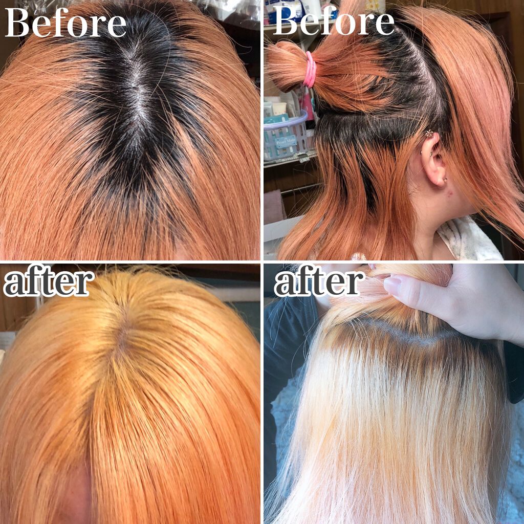 ボンディング・ブリーチ/got2b/ブリーチ剤を使ったクチコミ(4枚目)