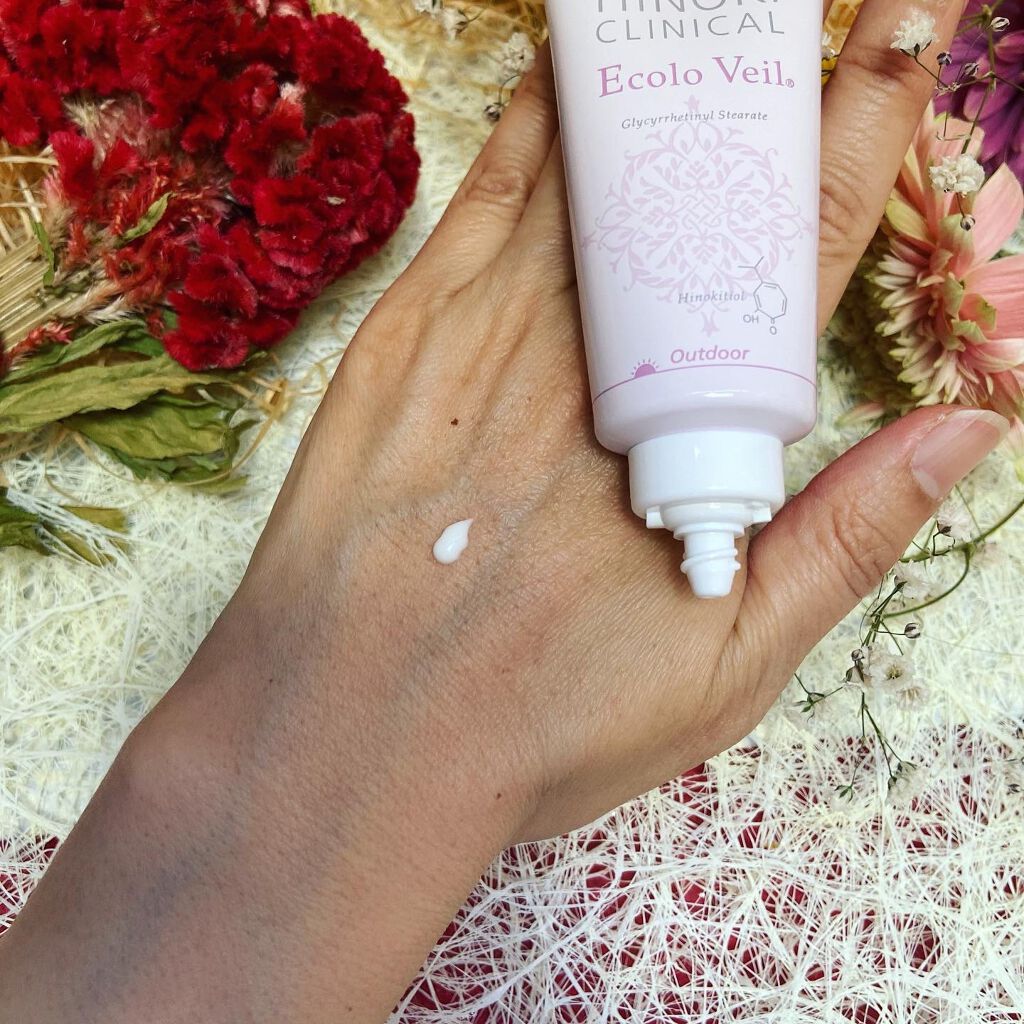 エコロヴェール/ヒノキ肌粧品/日焼け止めクリームを使ったクチコミ(2枚目)