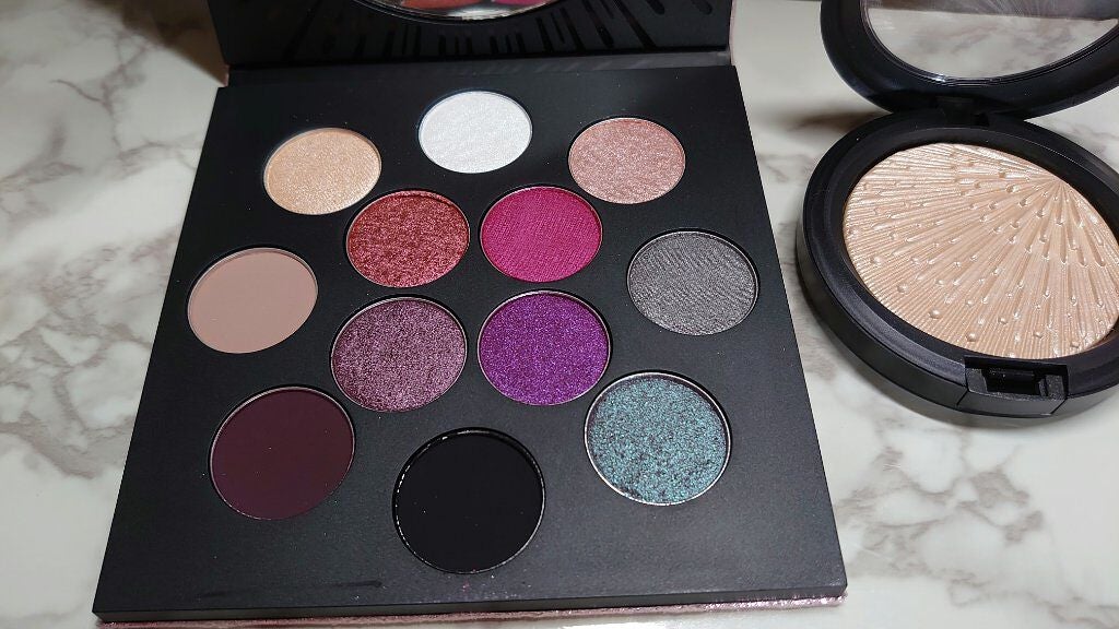 ロケット トゥ フェイム アイ シャドウ × 12 パレット/M・A・C/アイシャドウパレットを使ったクチコミ(2枚目)