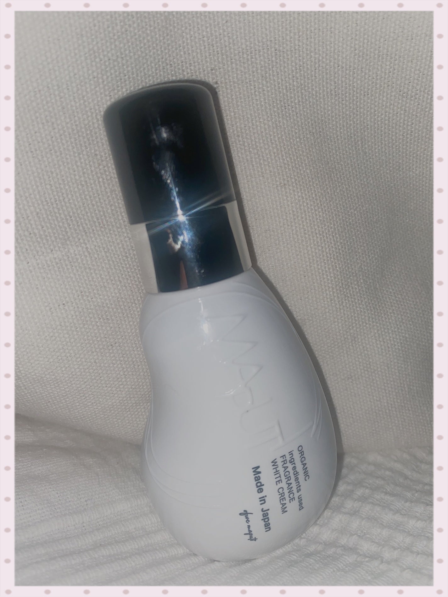 オーガニックフレグランスホワイトクリーム/MAPUTI/デリケートゾーンケアを使ったクチコミ(1枚目)