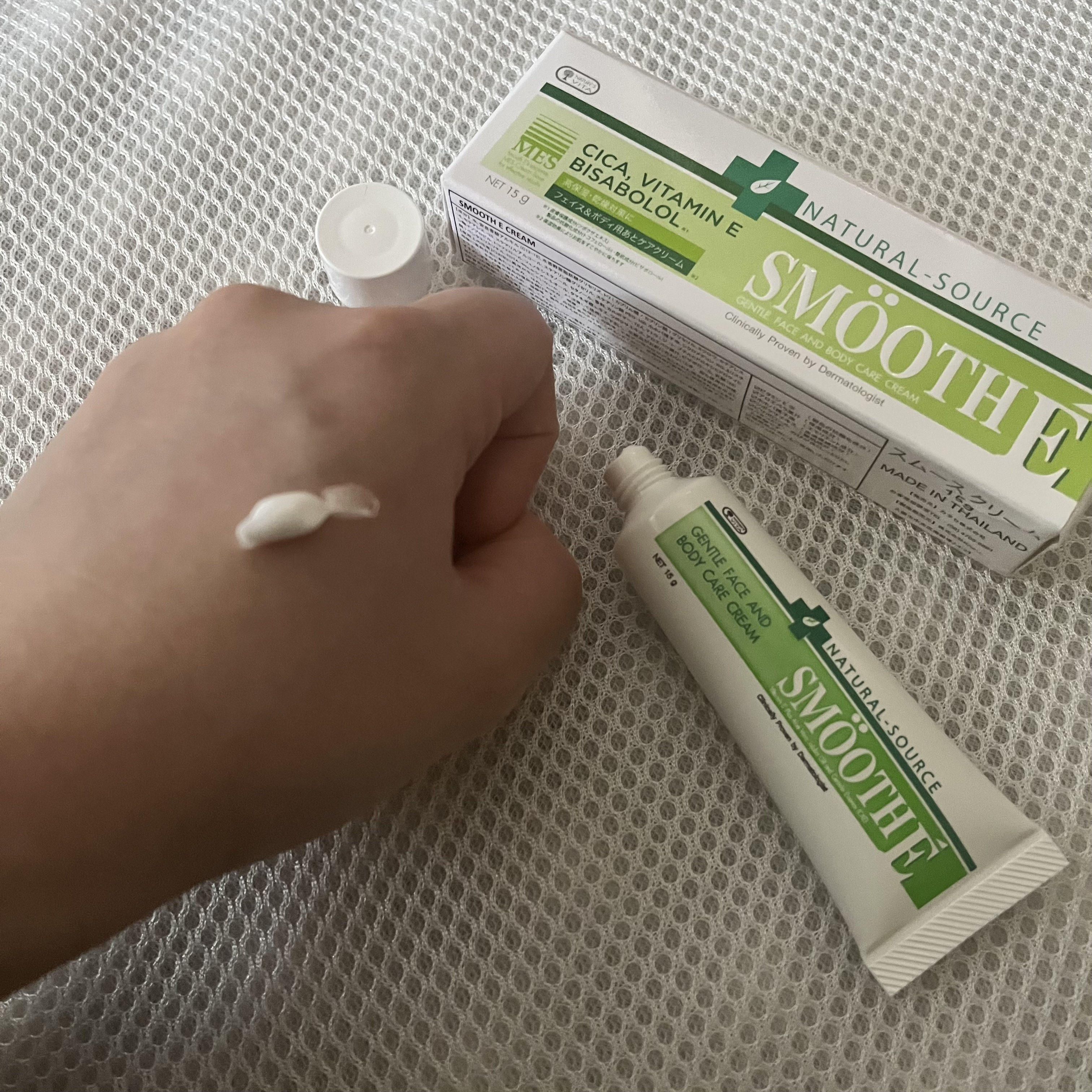 スムースEクリーム/SMOOTH E/フェイスクリームを使ったクチコミ（2枚目）