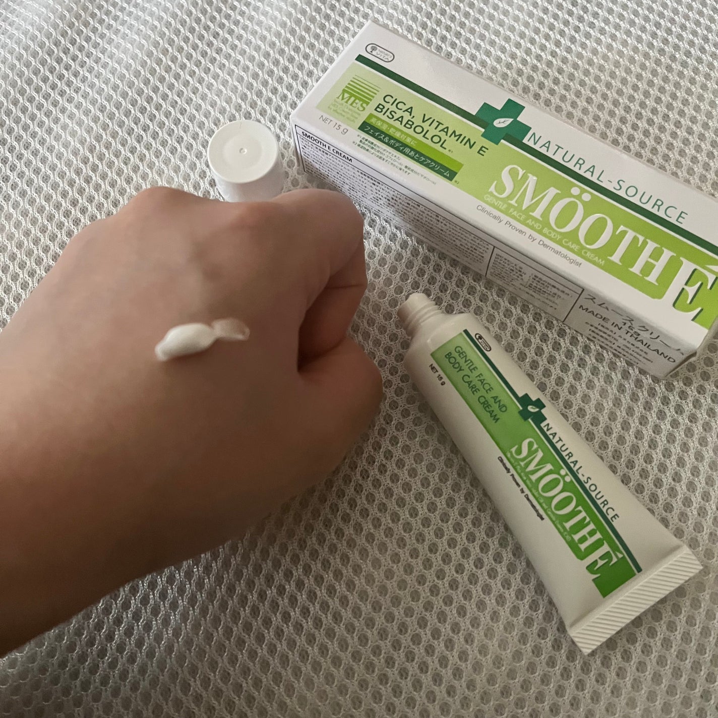 スムースEクリーム/SMOOTH E/フェイスクリームを使ったクチコミ(2枚目)