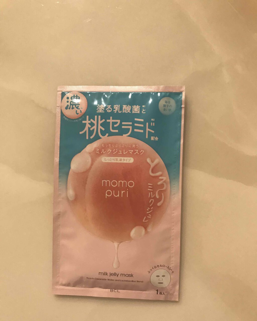 潤いぷるジュレマスク/ももぷり/シートマスク・パックを使ったクチコミ（1枚目）