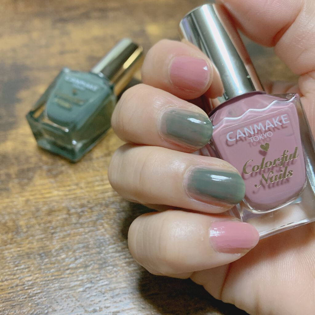 カラフルネイルズ/キャンメイク/マニキュアを使ったクチコミ(1枚目)
