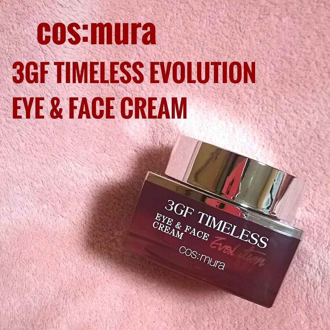 3GF TIMELESS EVOLUTION EYE&FACE CREAM/cos:mura/フェイスクリームを使ったクチコミ(1枚目)