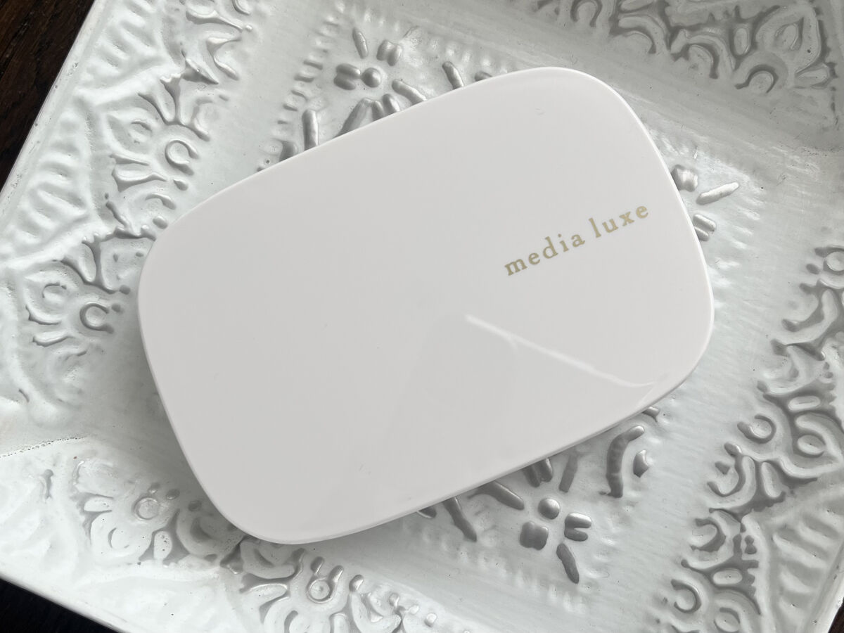 パウダーファンデーション/media luxe/パウダーファンデーションを使ったクチコミ（2枚目）