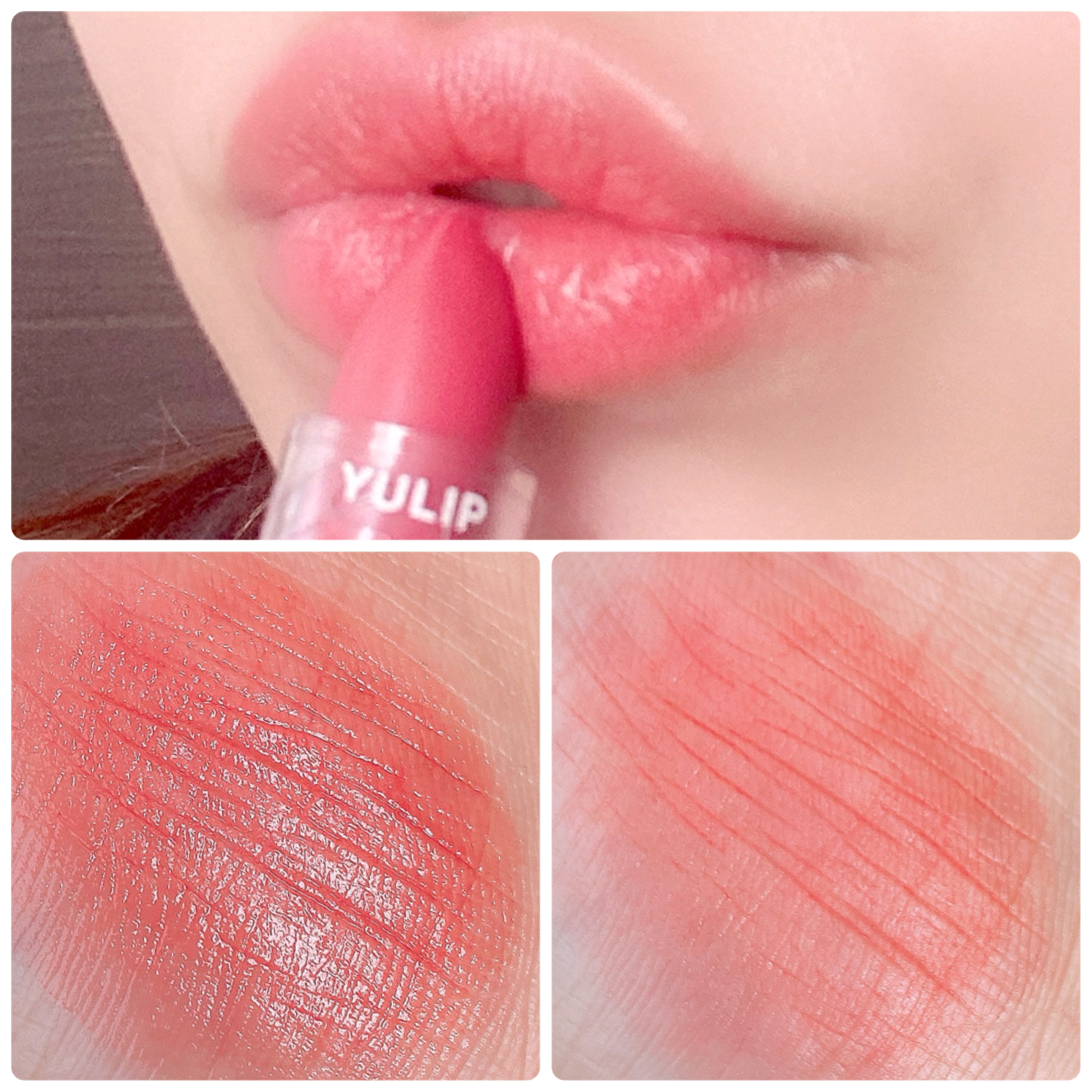 ハイドレイティングリップスティック/YULIP/口紅を使ったクチコミ（3枚目）