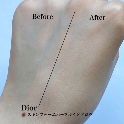 【旧】ディオールスキン フォーエヴァー フルイド グロウ/Dior/リキッドファンデーションを使ったクチコミ(5枚目)