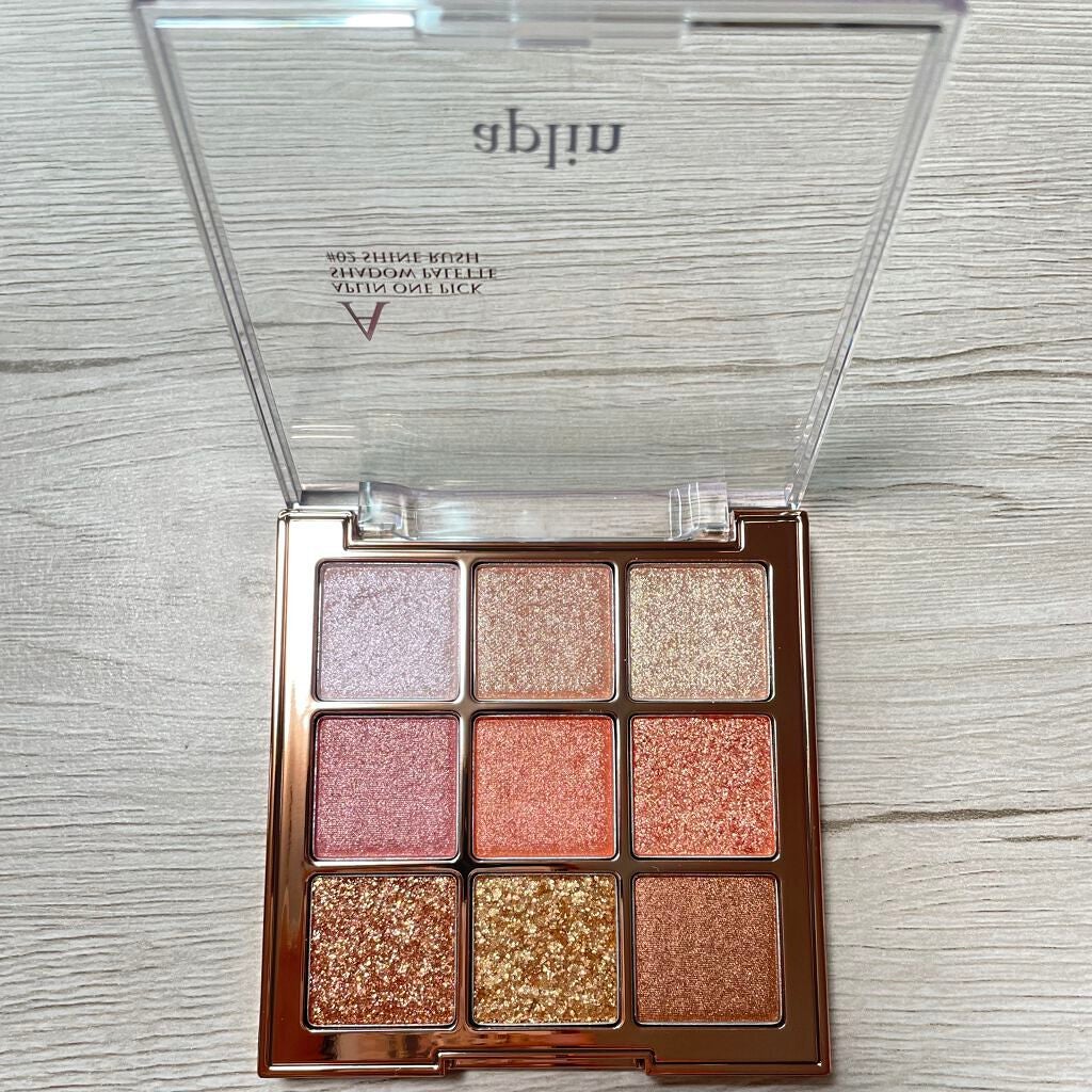 ワンピックアイシャドウパレット/APLIN/アイシャドウパレットを使ったクチコミ(2枚目)