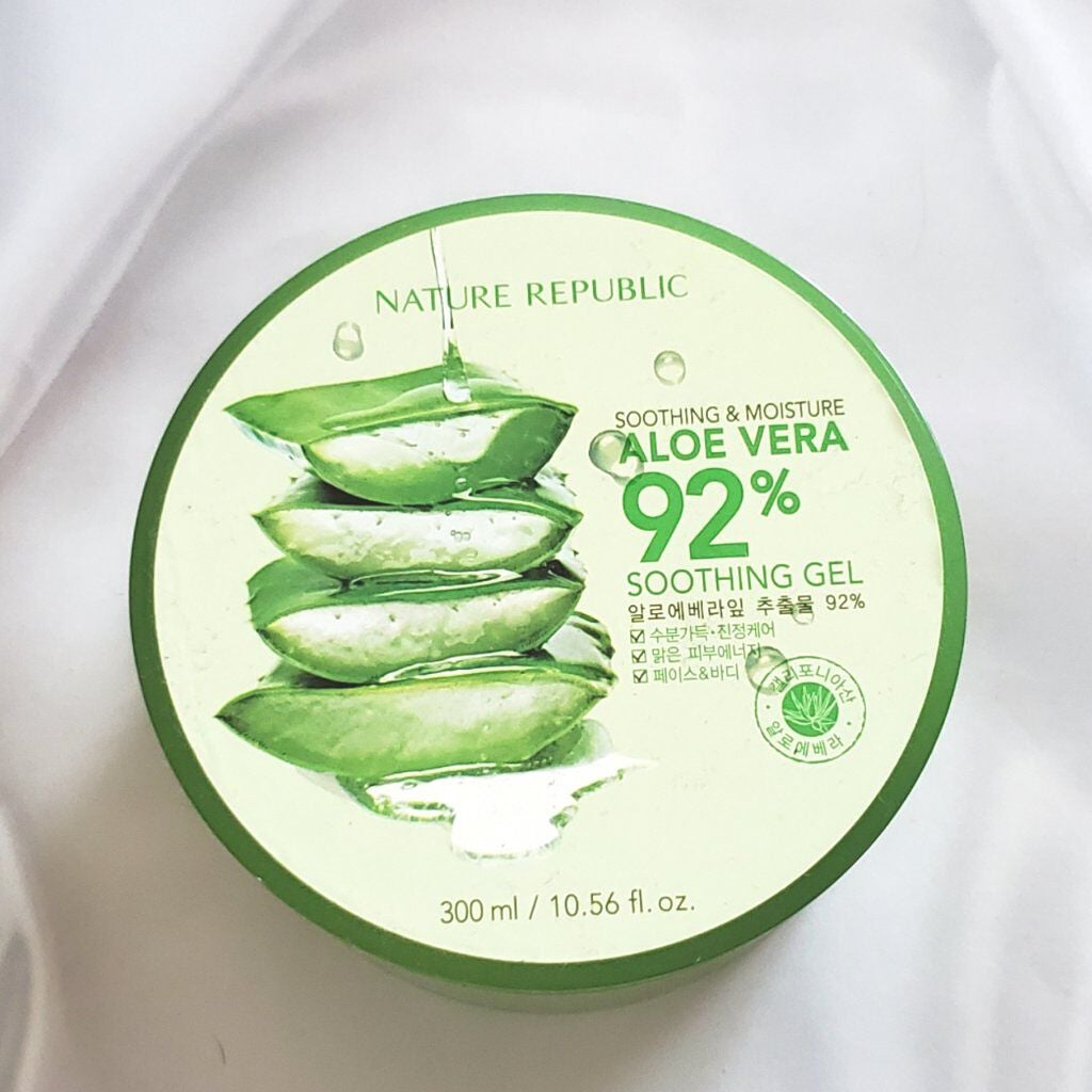 マイルド&モイスチャーアロエジェル/ネイチャーリパブリック/ボディローションを使ったクチコミ(1枚目)