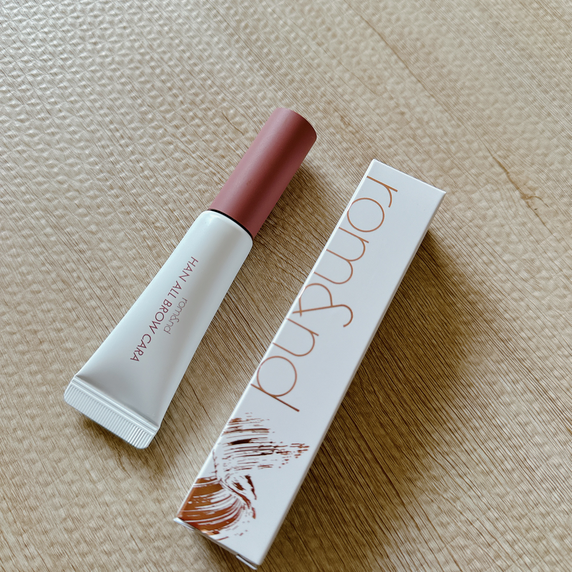 ハンオールブロウカラ/rom&nd/眉マスカラを使ったクチコミ（2枚目）