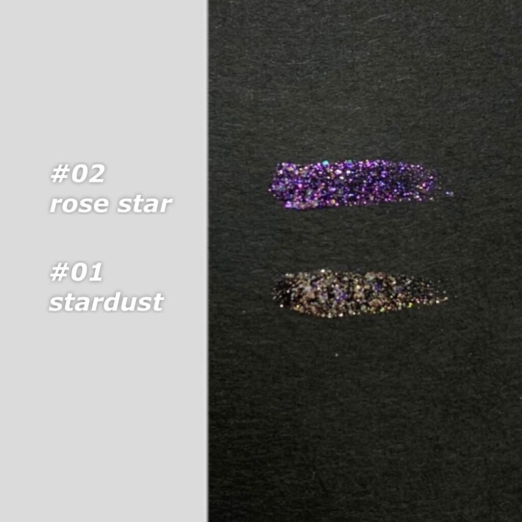 リキッド グリッター シャドウ/rom&nd/グリッターを使ったクチコミ（2枚目）