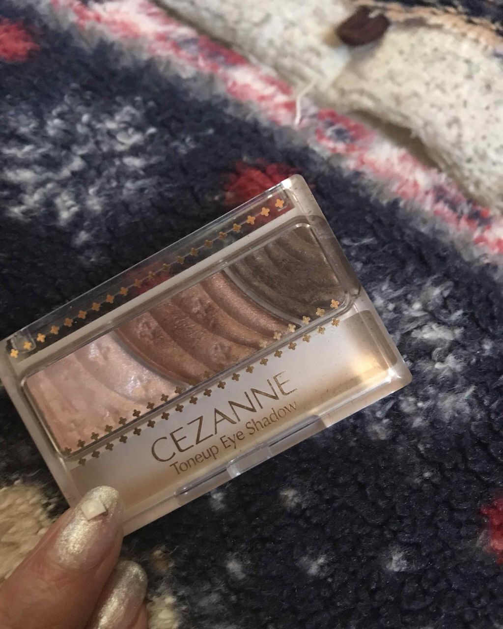 トーンアップアイシャドウ/CEZANNE/アイシャドウパレットを使ったクチコミ(1枚目)