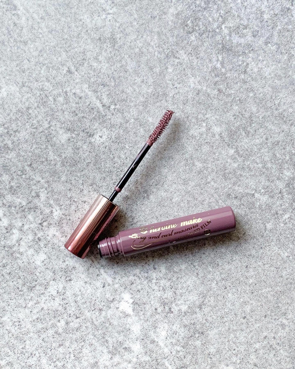 ロング＆カールマスカラ アドバンストフィルム 53 ラベンダーブラウン/ヒロインメイク/マスカラを使ったクチコミ（2枚目）