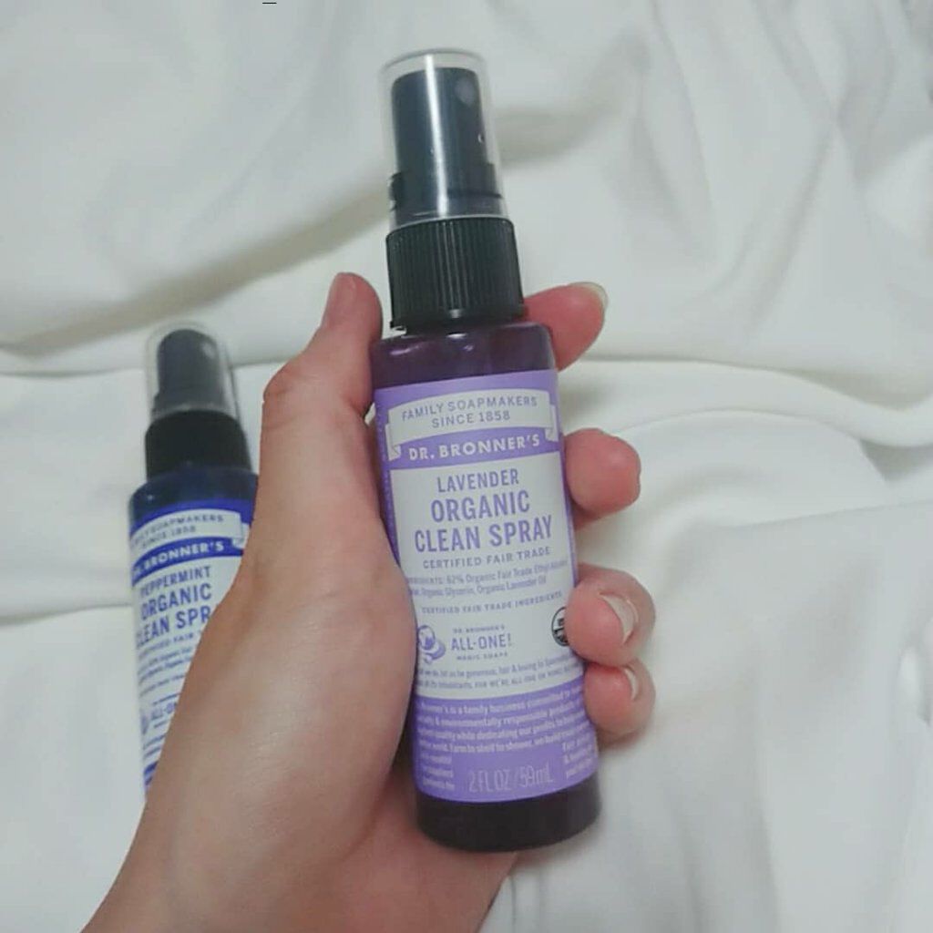 オーガニッククリーンスプレー   ラベンダー/Dr. Bronner's Magic Soaps(海外)/その他を使ったクチコミ(2枚目)