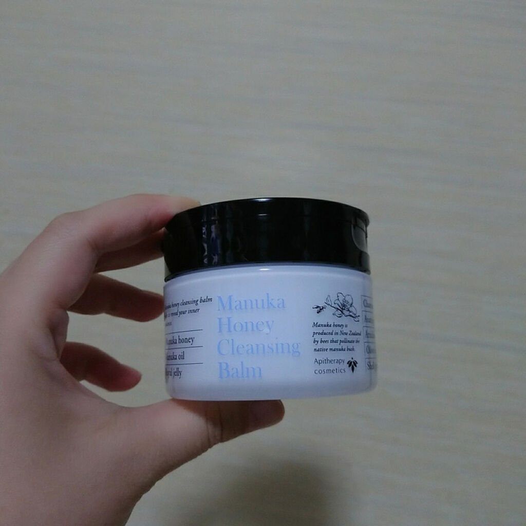 マヌカハニー クレンジングバーム/アピセラピーコスメティクス/クレンジングバームを使ったクチコミ（1枚目）