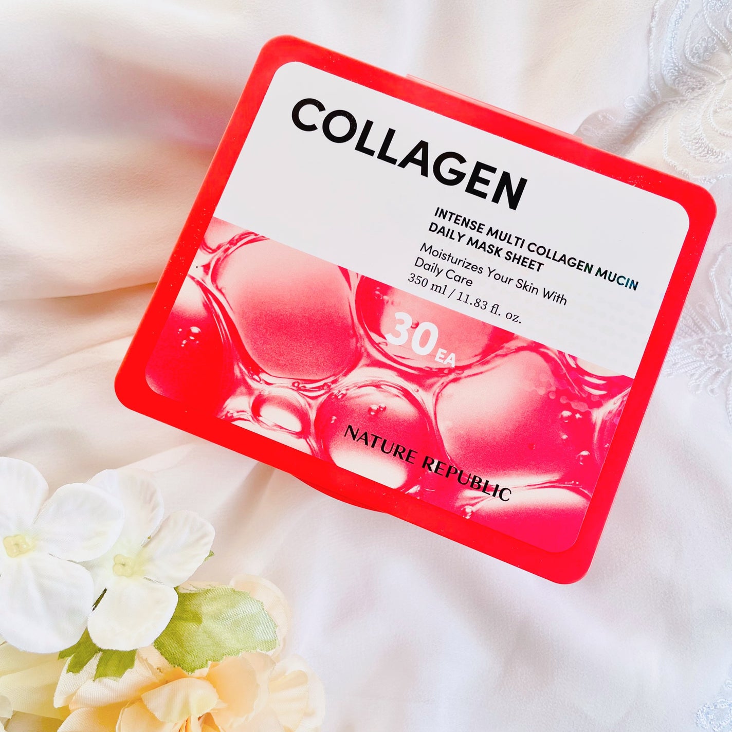 インテンスマルチコラーゲンムチンデイリーマスク/ネイチャーリパブリック/シートマスク・パックを使ったクチコミ(1枚目)