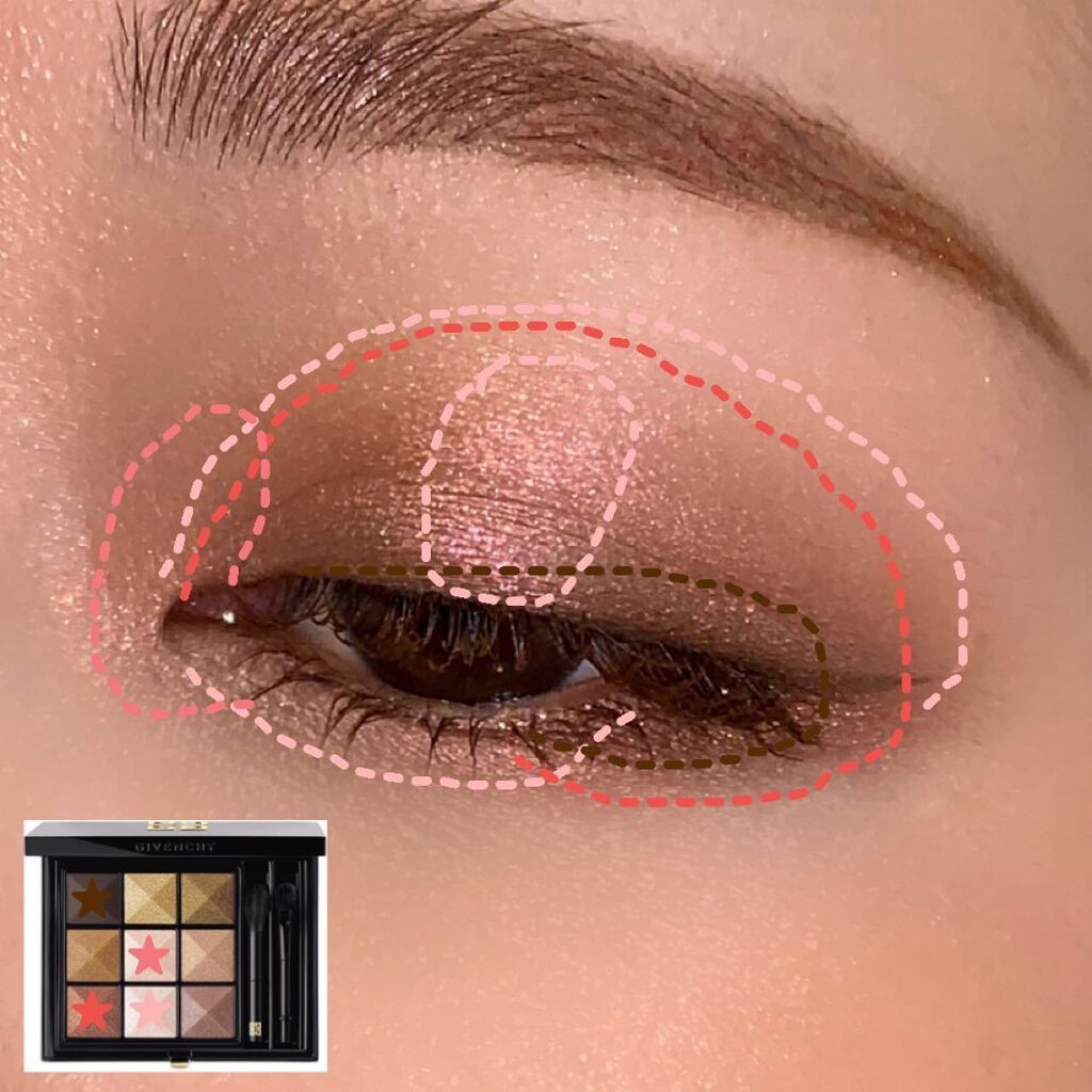 ル・ヌフ・ジバンシイ/GIVENCHY/アイシャドウパレットを使ったクチコミ(9枚目)