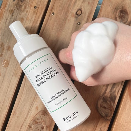 バランシングシカブレミッシュバブルクレンザー/Roume/泡洗顔を使ったクチコミ(1枚目)