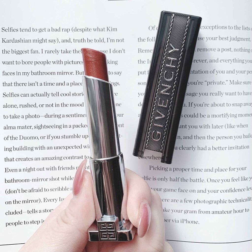 ランテルディ・リップスティック No.117 ファイア・コッパー/GIVENCHY/口紅を使ったクチコミ（1枚目）