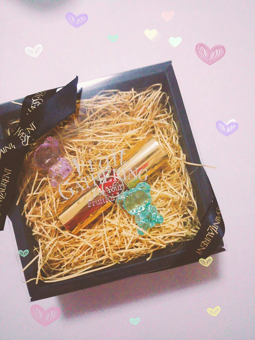 ルージュ ヴォリュプテ シャイン/YVES SAINT LAURENT BEAUTE/口紅を使ったクチコミ(1枚目)