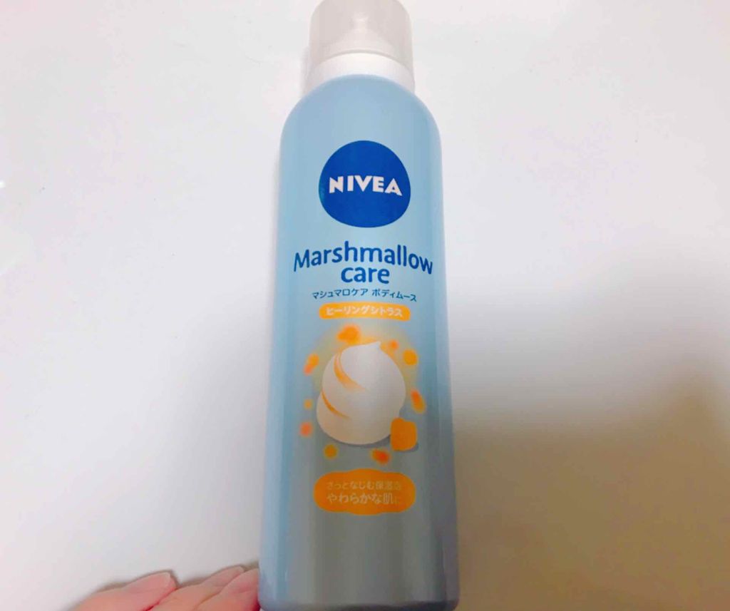 マシュマロケア ボディムース シルキーフラワー/ニベア/ボディローションを使ったクチコミ(1枚目)