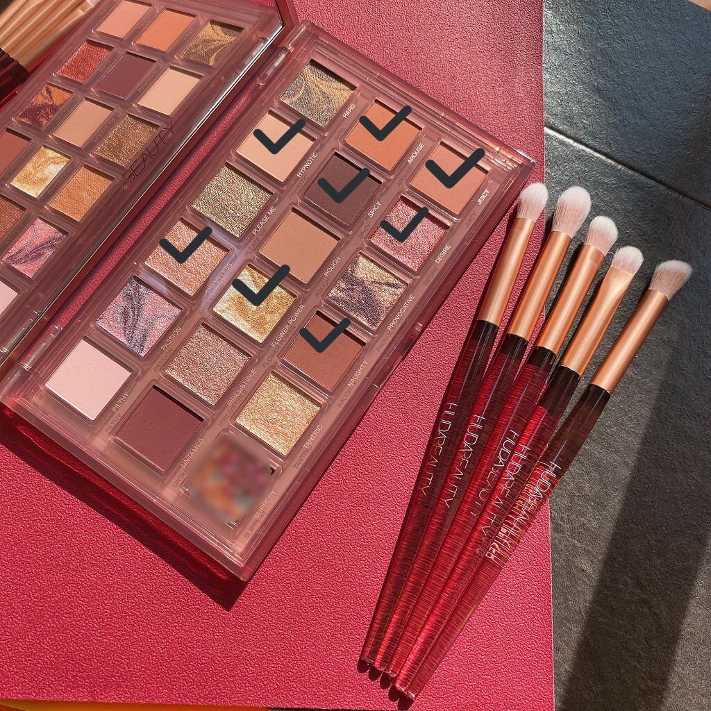 NAUGHTY NUDE/Huda Beauty/アイシャドウパレットを使ったクチコミ（3枚目）