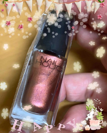 ネイルホリック Juicy color PK810/ネイルホリック/マニキュアを使ったクチコミ(3枚目)