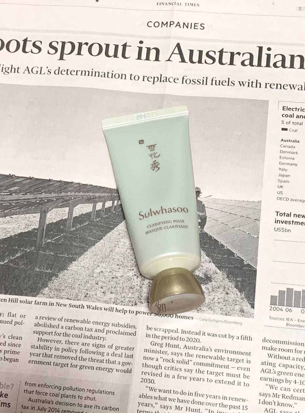 玉容(オクヨン)パック/Sulwhasoo/洗い流すパック・マスクを使ったクチコミ(1枚目)