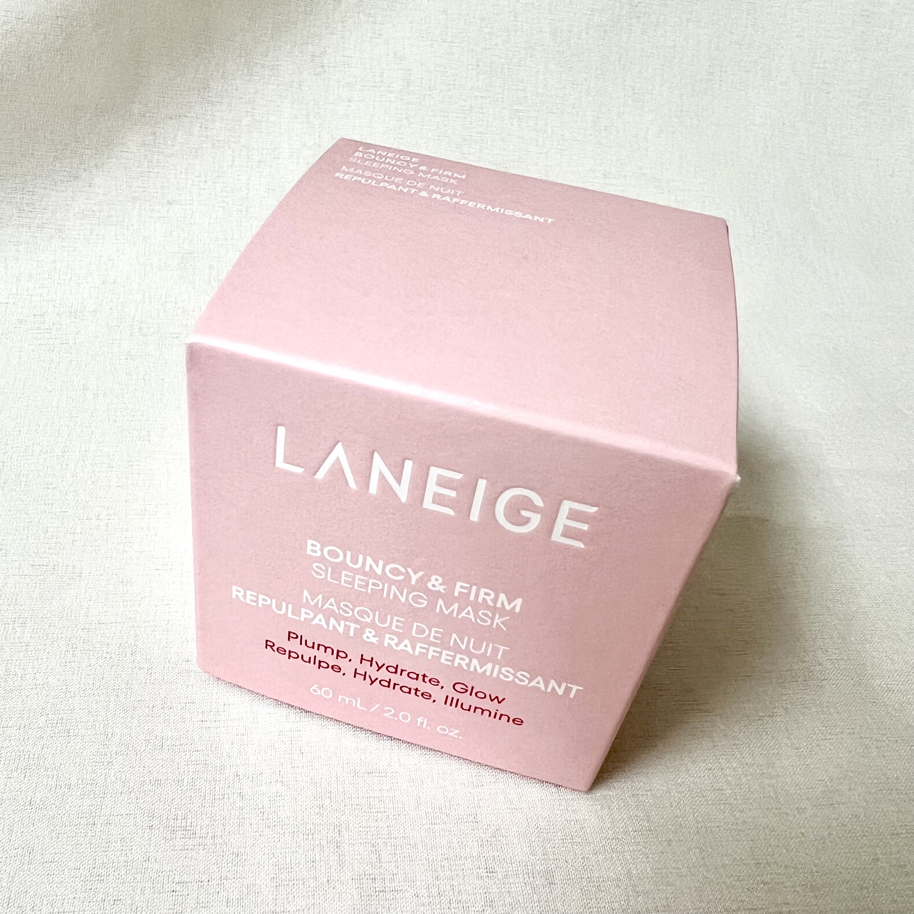 バウンシースリーピングマスク/LANEIGE/フェイスクリームを使ったクチコミ（3枚目）