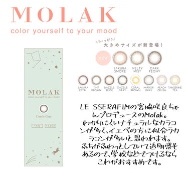 MOLAK 1day/MOLAK/ワンデー（１DAY）カラコンを使ったクチコミ（3枚目）