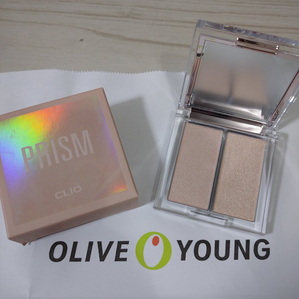 プリズムハイライターデュオ/CLIO/パウダーハイライトを使ったクチコミ(1枚目)