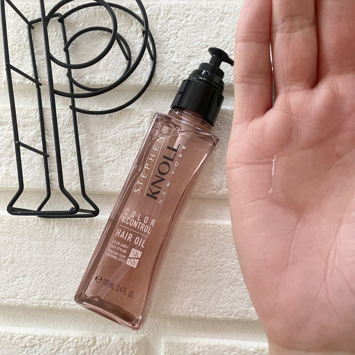 カラーコントロール ヘアオイル Ｗ/スティーブンノル ニューヨーク/ヘアオイルを使ったクチコミ（3枚目）