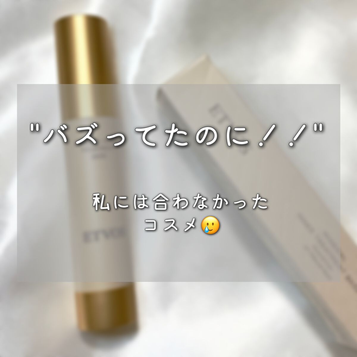 ミネラルインナートリートメントベース/エトヴォス/化粧下地を使ったクチコミ（1枚目）