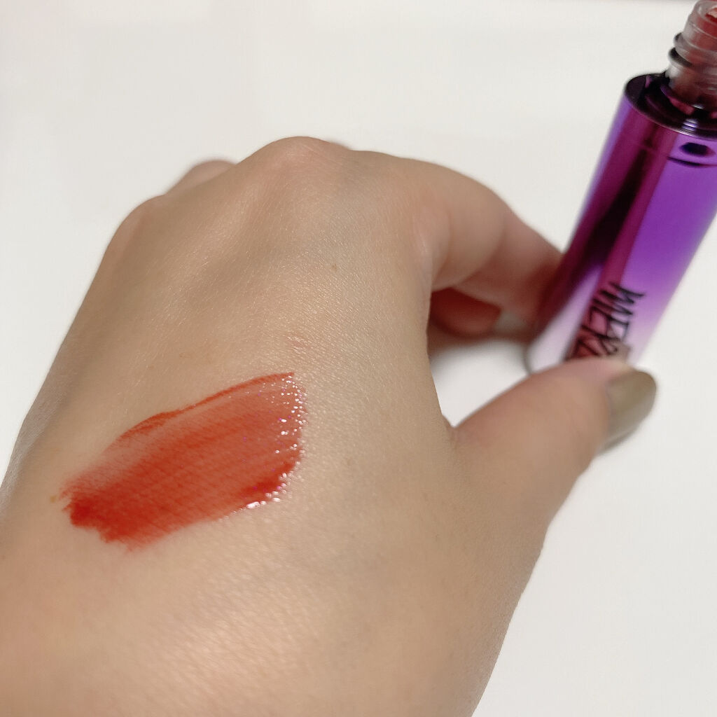 オーロラ デュイ ティント DT8.ファンタジアローズシャイン/MERZY/リップティントを使ったクチコミ（2枚目）