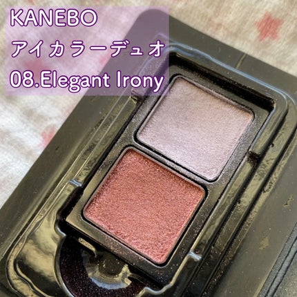 カネボウ アイカラーデュオ/KANEBO/アイシャドウパレットを使ったクチコミ(1枚目)