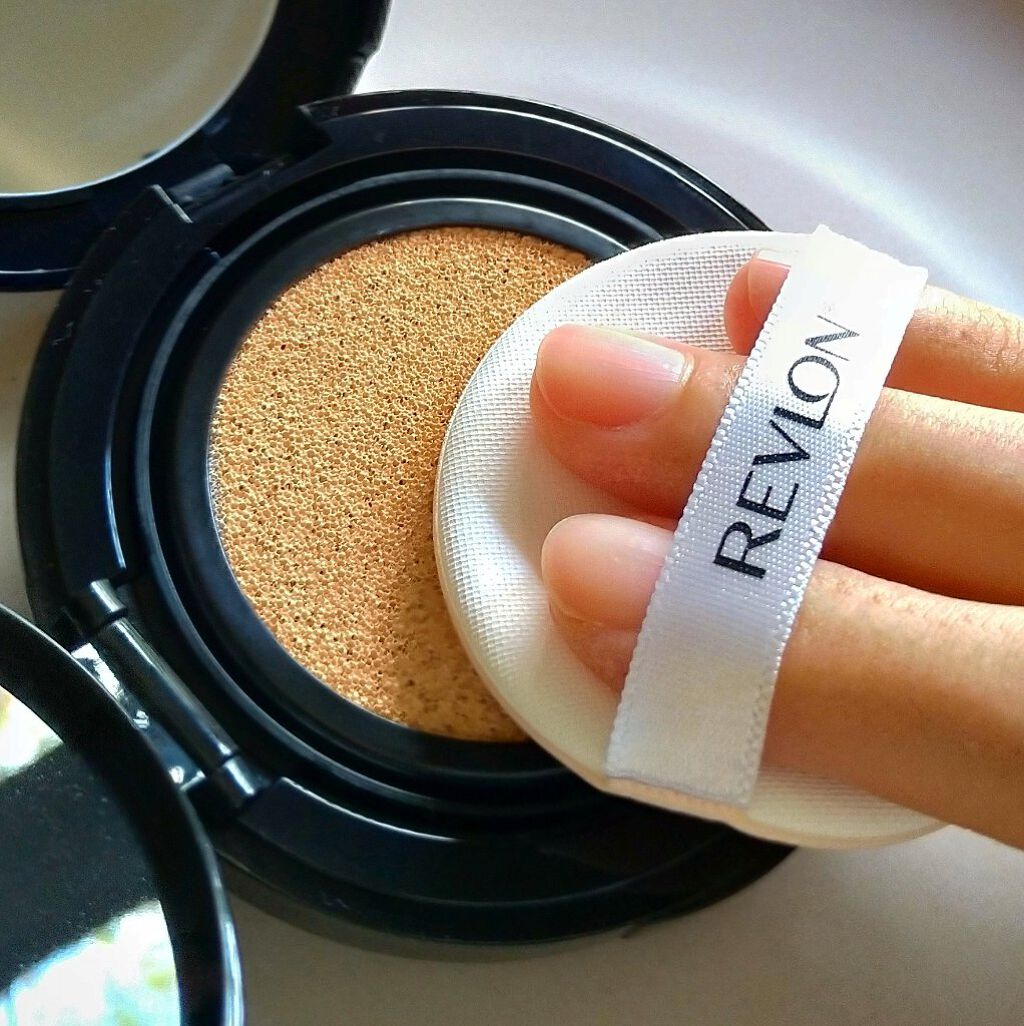 カラーステイ クッション ロングウェア ファンデーション/REVLON/クッションファンデーションを使ったクチコミ(8枚目)