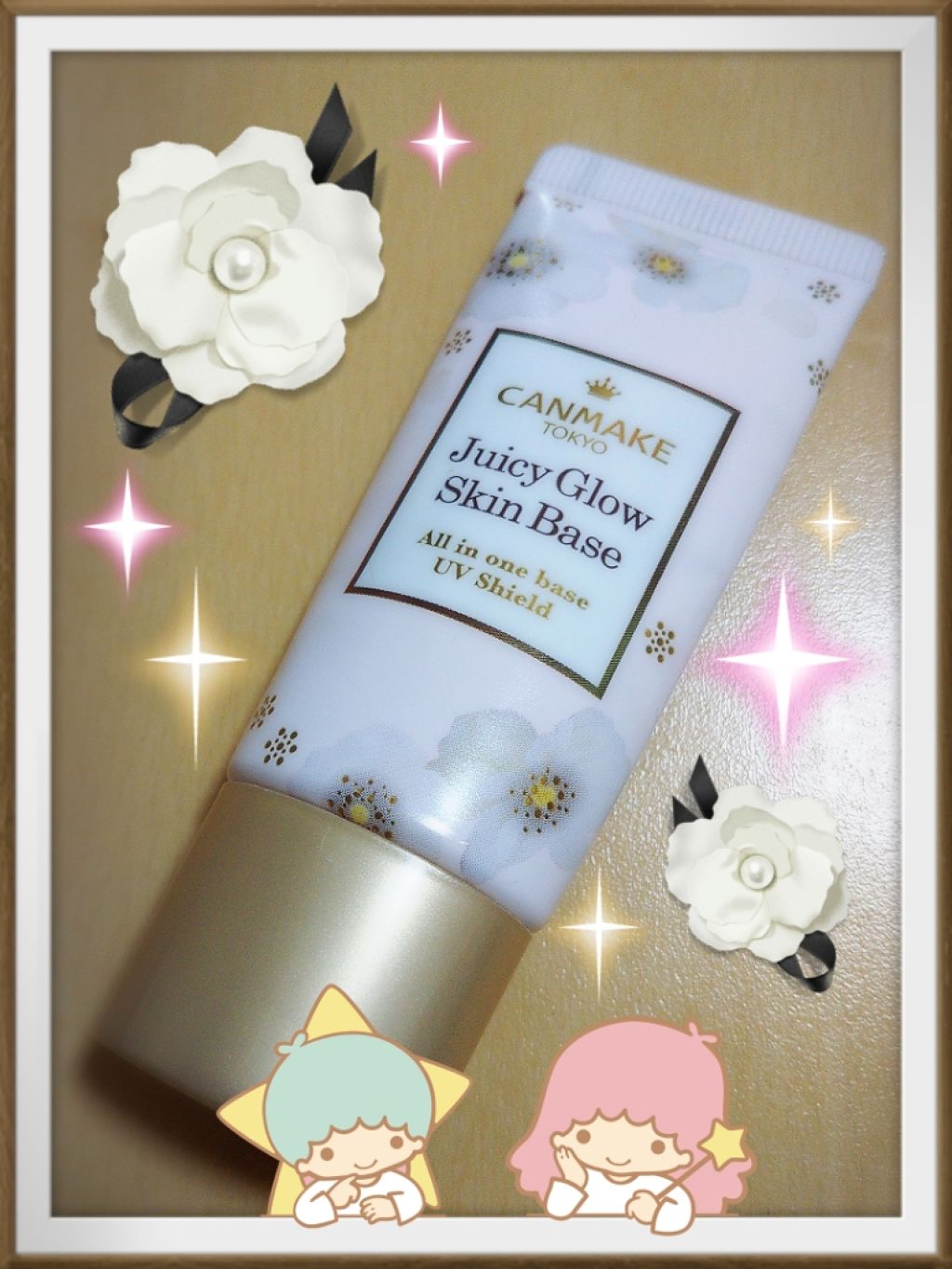 ジューシーグロウスキンベース/キャンメイク/化粧下地を使ったクチコミ（1枚目）