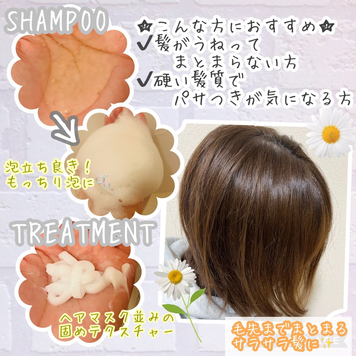 ケア&デザイン シャンプー&トリートメントH/LUFT/市販シャンプーを使ったクチコミ(2枚目)