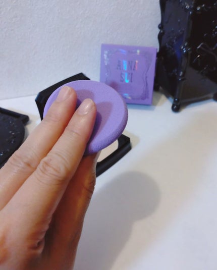 メイクアップ/ANNA SUI/パウダーファンデーションを使ったクチコミ(4枚目)