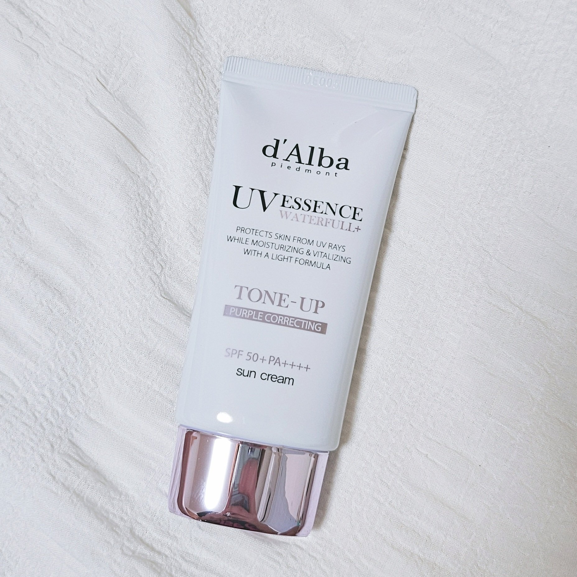 ウォータフルトーンアップサンクリーム/ダルバ/日焼け止めクリームを使ったクチコミ（1枚目）