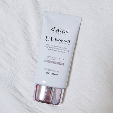 ウォータフルトーンアップサンクリーム/ダルバ/日焼け止めクリームを使ったクチコミ(1枚目)