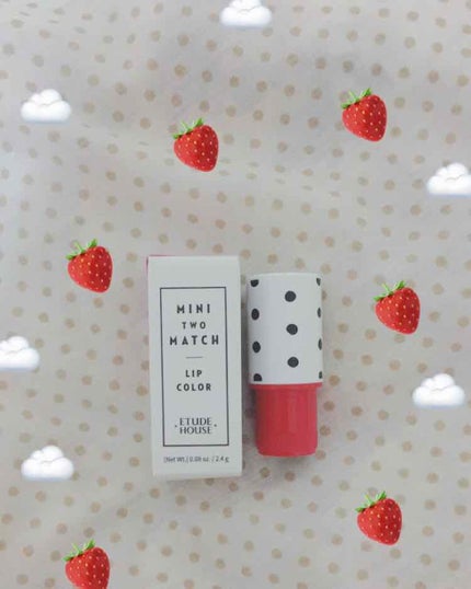 ミニトゥーマッチ/ETUDE/口紅を使ったクチコミ(1枚目)