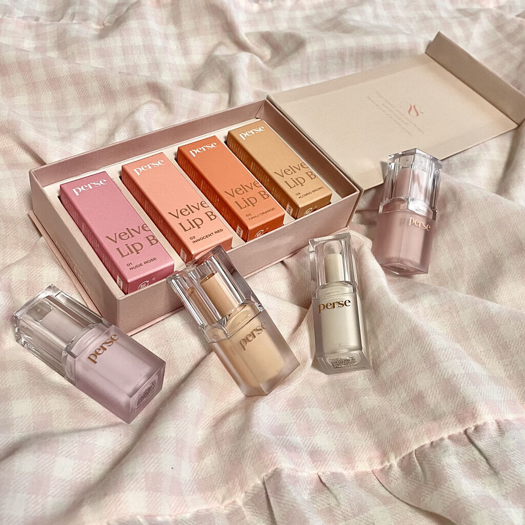 ベルベットフィックスリップバーム/perse/リップバームを使ったクチコミ（1枚目）
