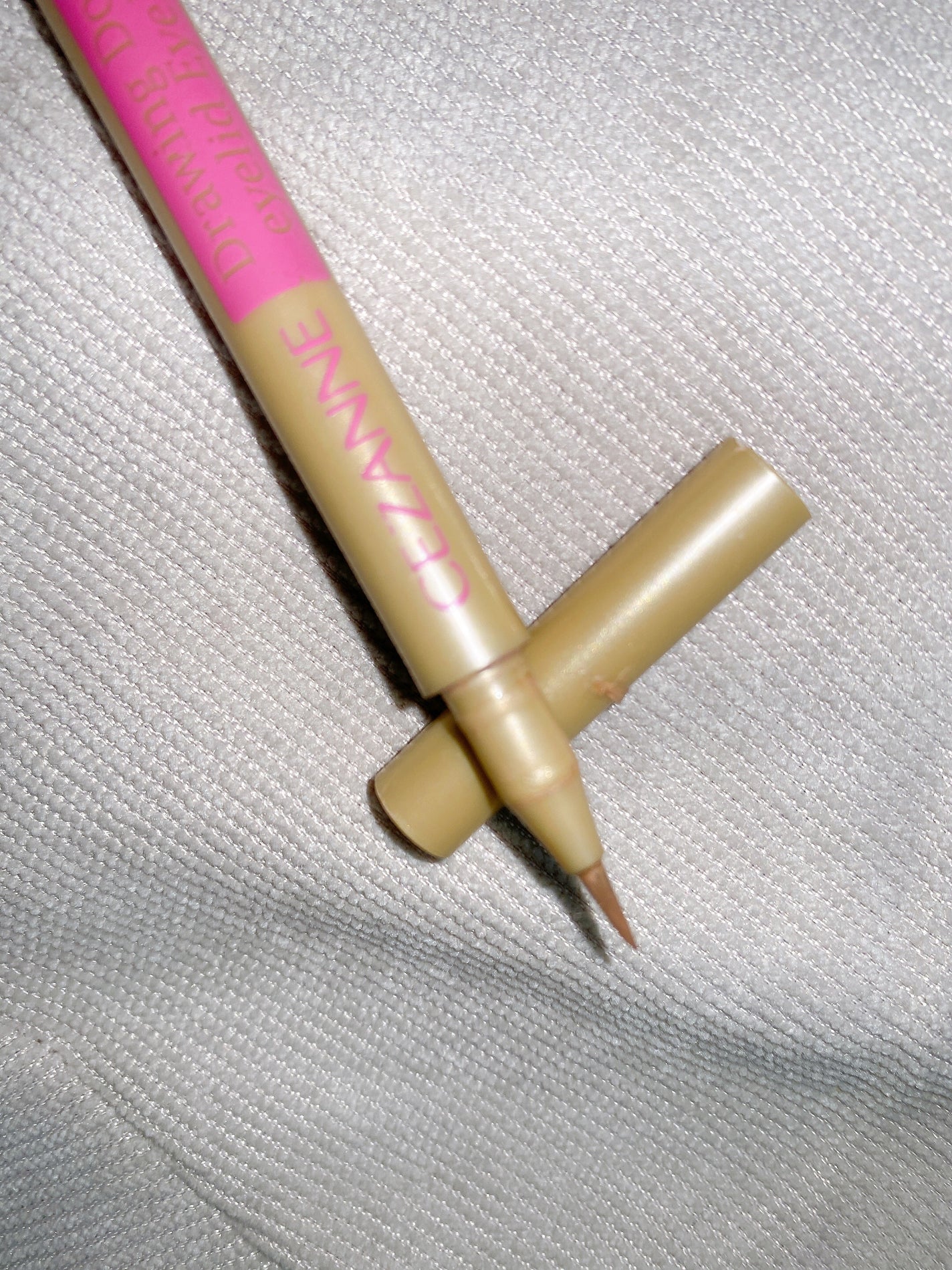 描くふたえアイライナー/CEZANNE/リキッドアイライナーを使ったクチコミ(1枚目)