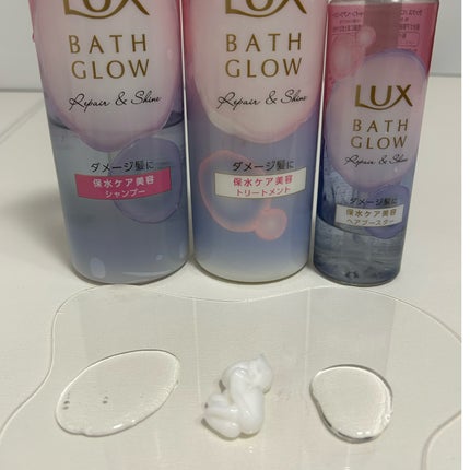 バスグロウ リペア&シャイン シャンプー / トリートメント/LUX/市販シャンプーを使ったクチコミ(4枚目)