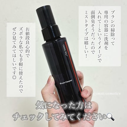 SHISEIDO ブラシクリーナー/SHISEIDO/その他化粧小物を使ったクチコミ(6枚目)